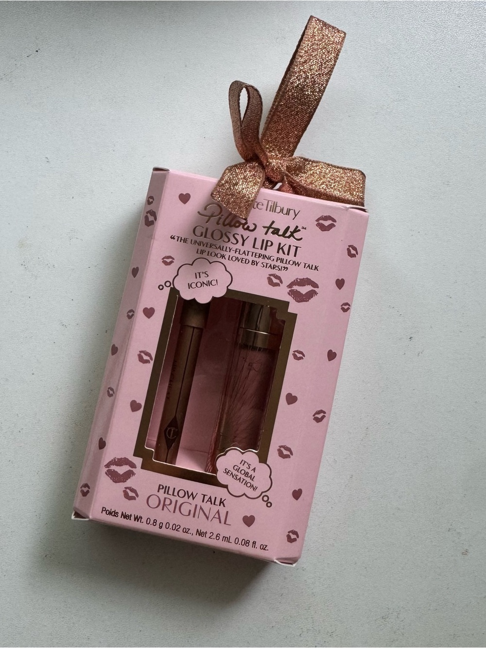 Charlotte Tilbury Pillow Talk Glossy Lip Kit - Pink
